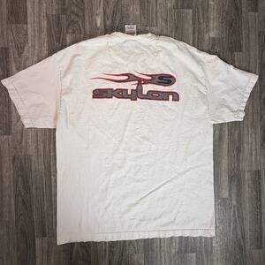 Skylon Flame Logo Graphic Tee Alstyle 100% Cotton XL USA Assembled Shirt